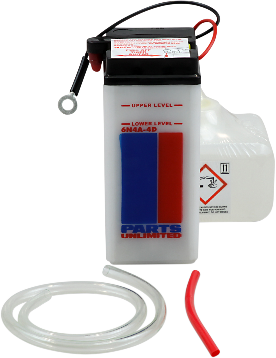 PARTS UNLIMITED Battery - 6N4A-4D 6N4A-4D-FP