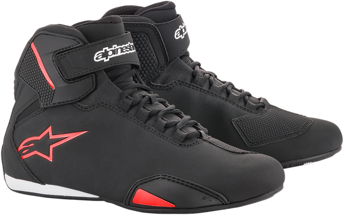 Alpinestars Sektor Shoes - Black/Red