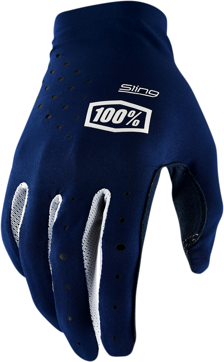 100% Sling MX Gloves - Navy - XL 10023-00013