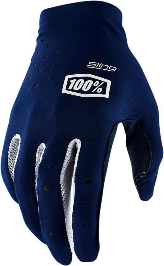 100% Sling MX Gloves - Navy