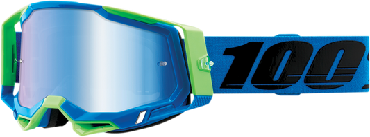 100% Racecraft 2 Goggle - Fremont - Blue Mirror Lens 50121-250-12