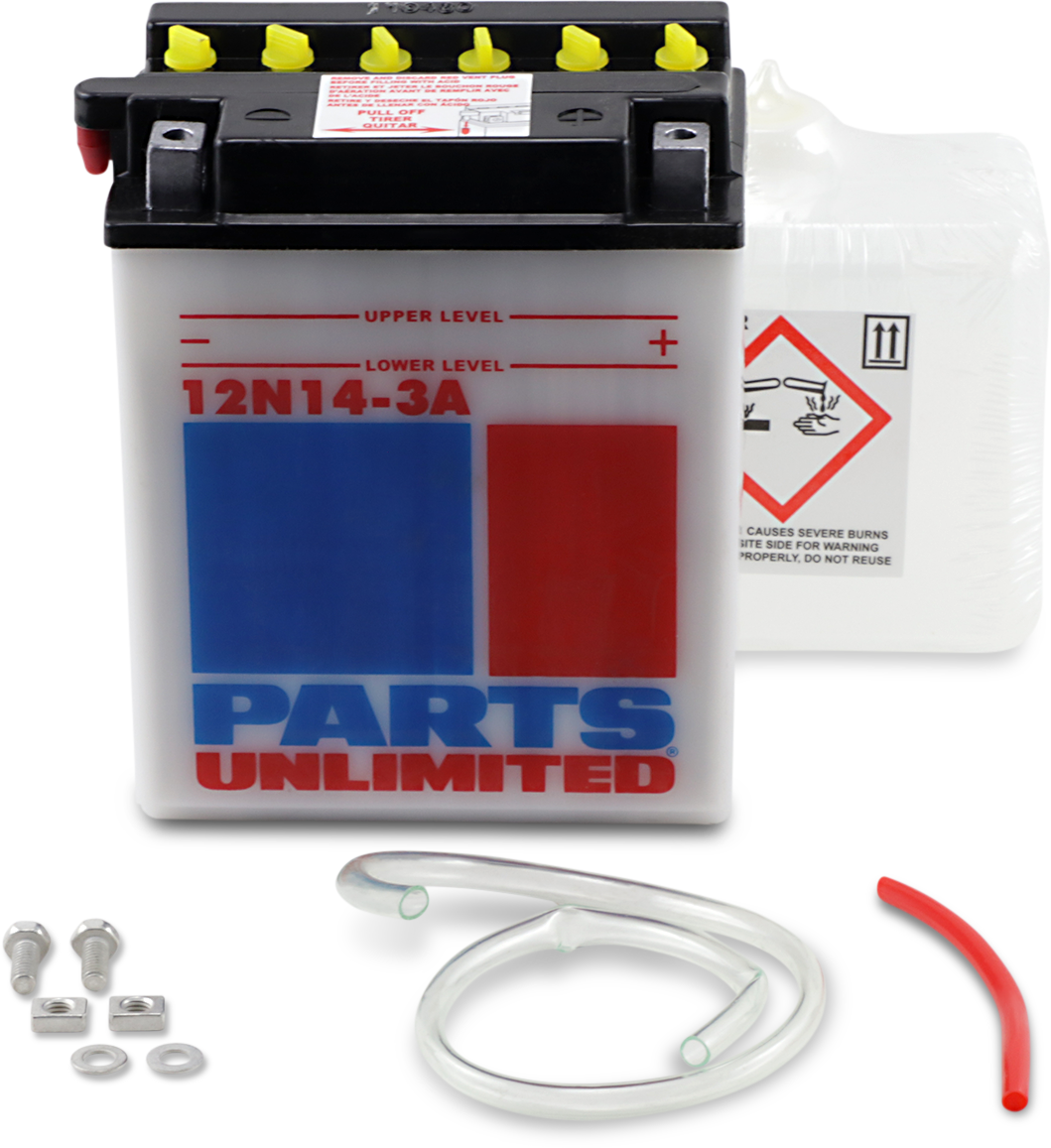 PARTS UNLIMITED Battery - 12N14-3A 12N14-3A-FP