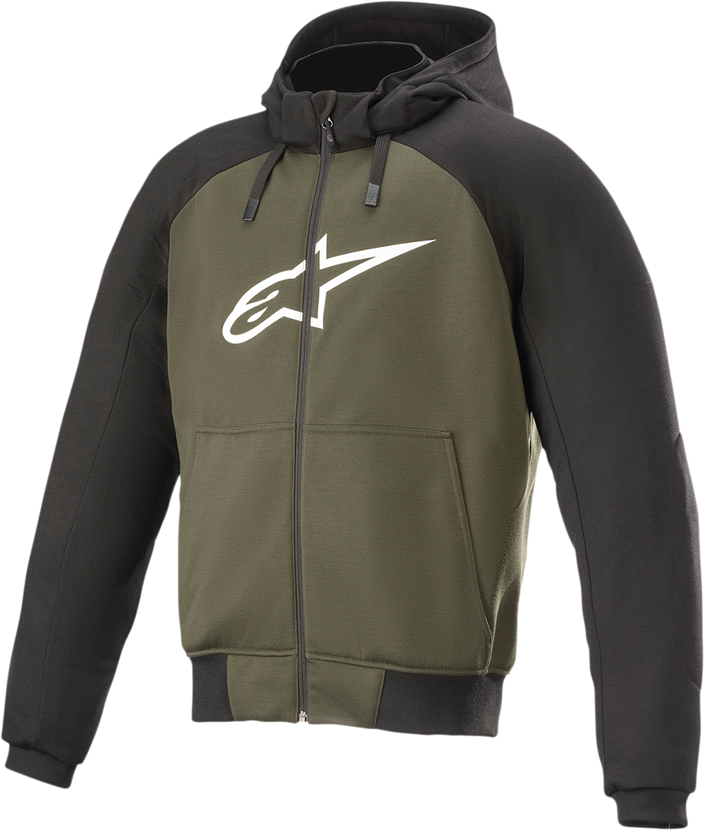 Alpinestars Chrome Hoodie - Black/Green