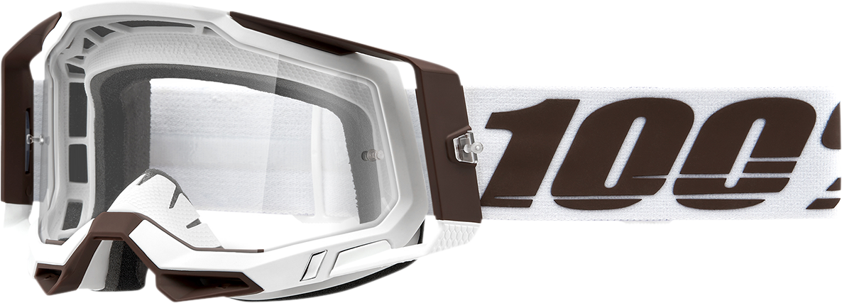 100% Racecraft 2 Goggle - Snowbird - Clear Lens 50009-00007
