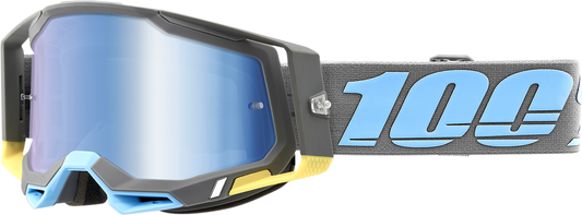 100% Racecraft 2 Goggle - Trinidad - Blue Mirror Lens 50010-00008