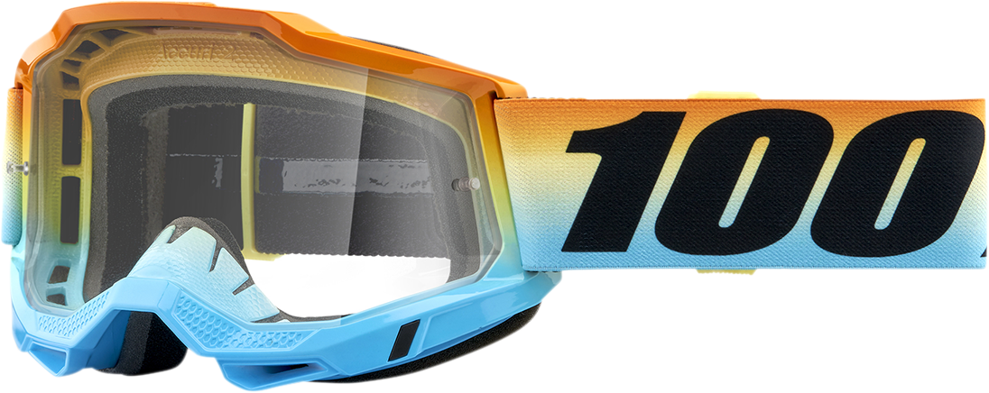100% Accuri 2 Goggle - Sunset - Clear Lens 50013-00013