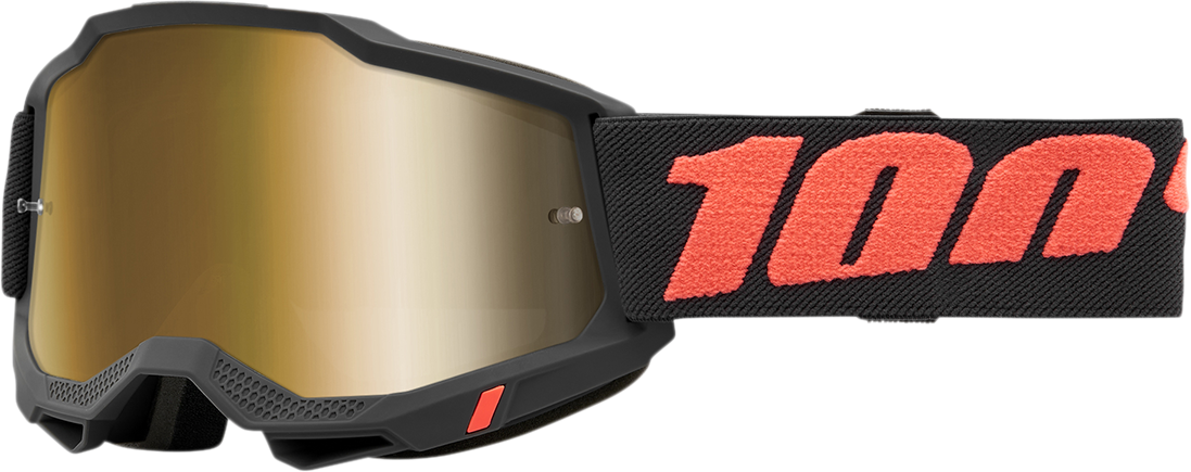 100% Accuri 2 Goggle - Borego - True Gold Mirror Lens 50014-00006