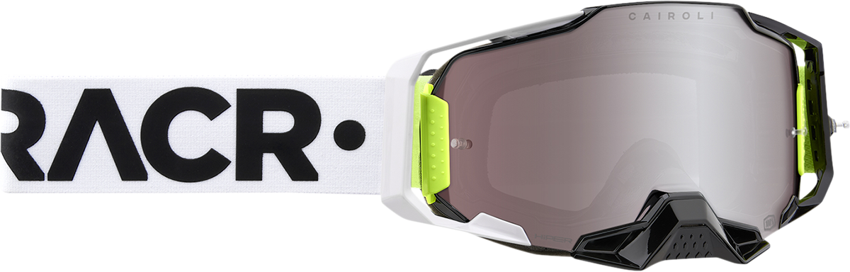 100% Armega Goggle - RACR - HiPER Silver Mirror Lens 50003-00007
