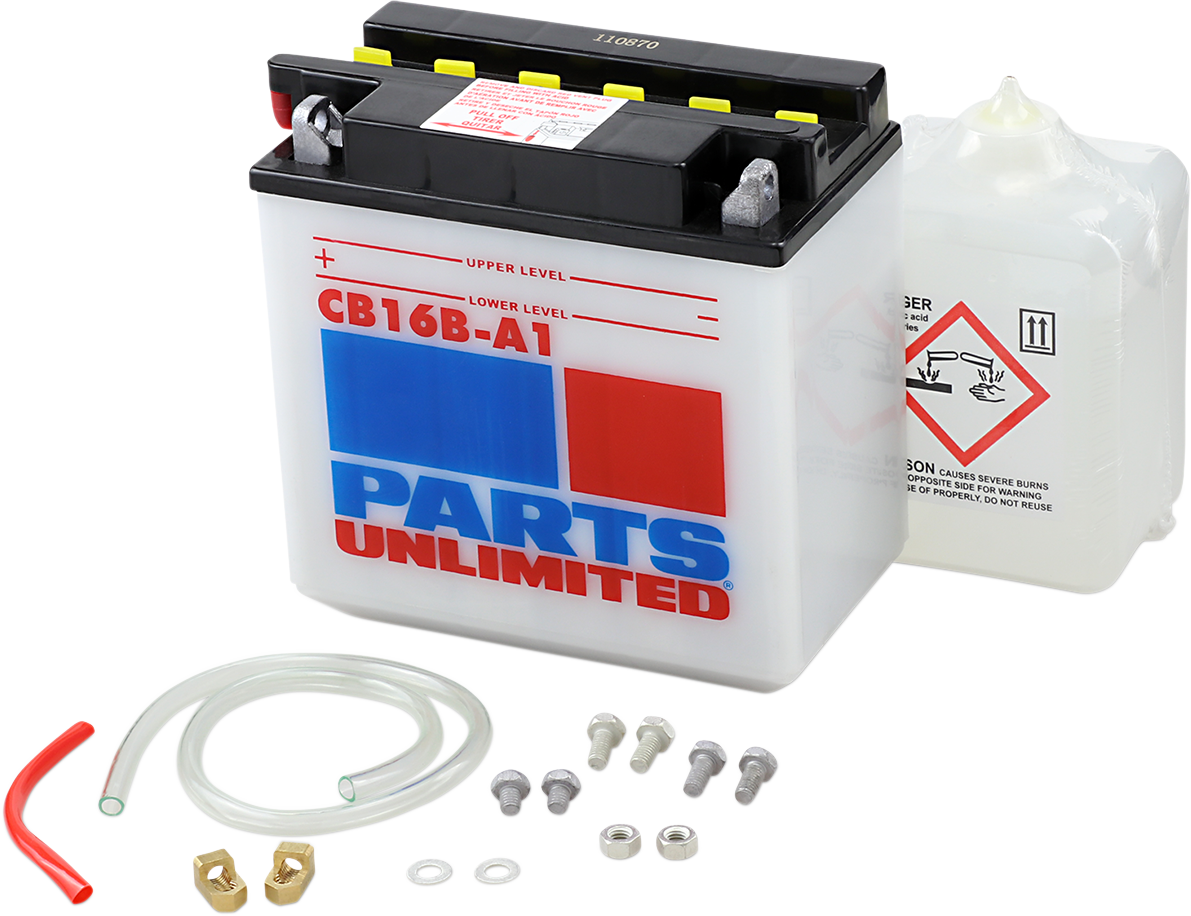 PARTS UNLIMITED Battery - YB16B-A1 CB16B-A1-FP