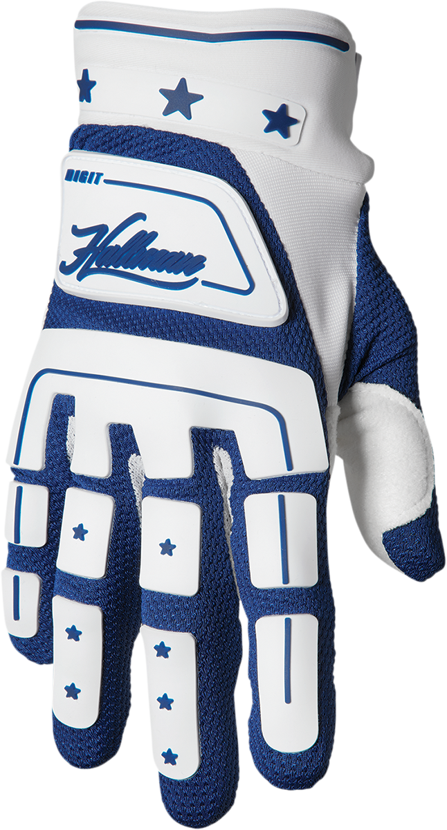 Thor Hallman Digit Gloves - White/Navy