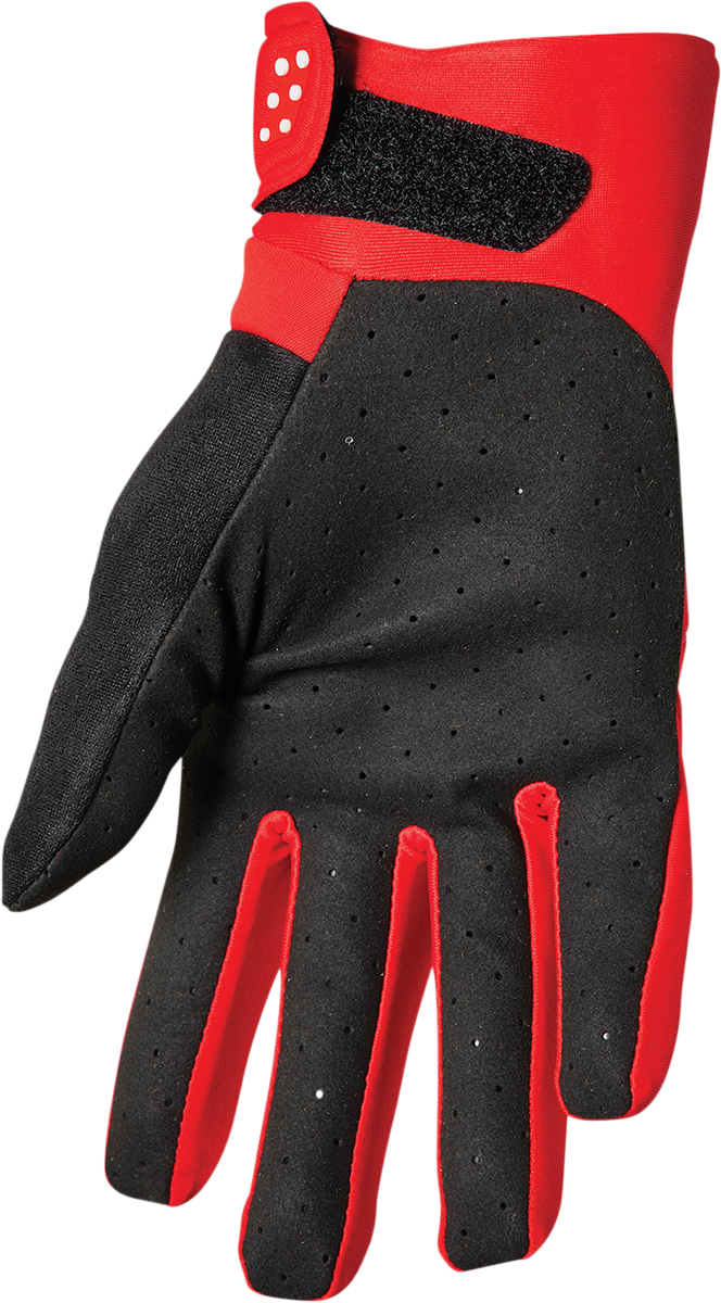 Thor Spectrum Cold Weather Gloves - Red/White
