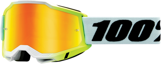 100% Accuri 2 Goggle - Dunder - Yellow Mirror Lens 50014-00015