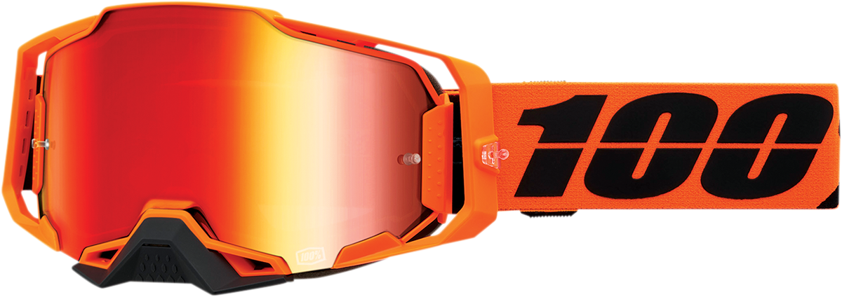 100% Armega Goggle - CW2 - Red Mirror Lens 50005-00012