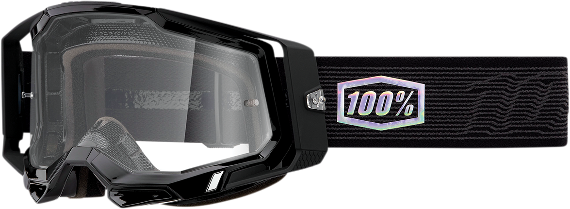 100% Racecraft 2 Goggle - Topo - Clear Lens 50009-00015