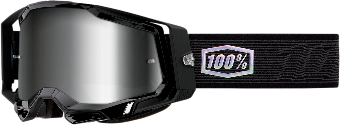 100% Racecraft 2 Goggle - Topo - Silver Mirror Lens 50010-00015