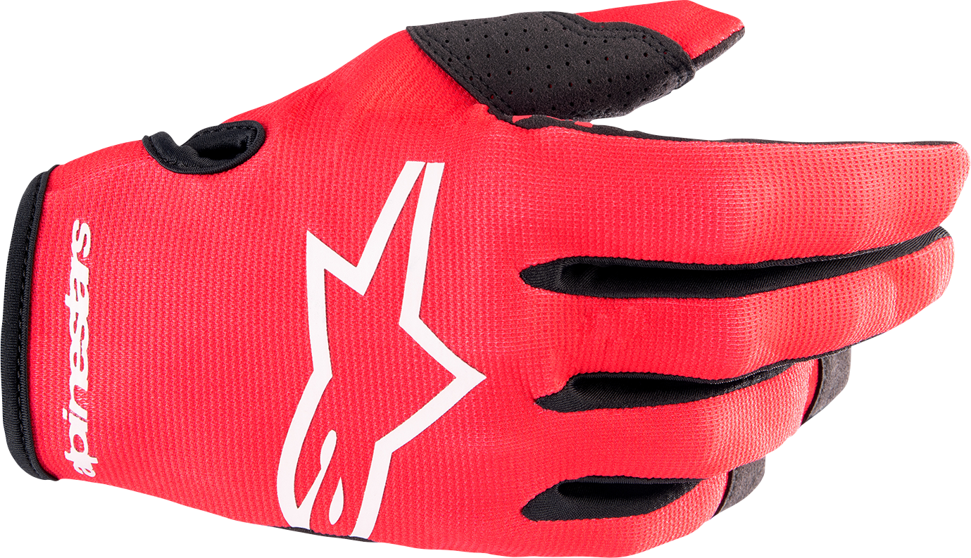 ALPINESTARS Youth Radar Gloves - Red/White - XS 3541823-3120-XS
