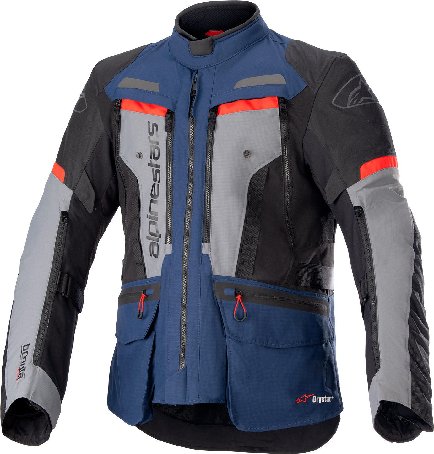 ALPINESTARS Bogota Pro Drystar? Jacket - Dark Blue/Black/Bright Red - 4XL 3207023-7093-4X