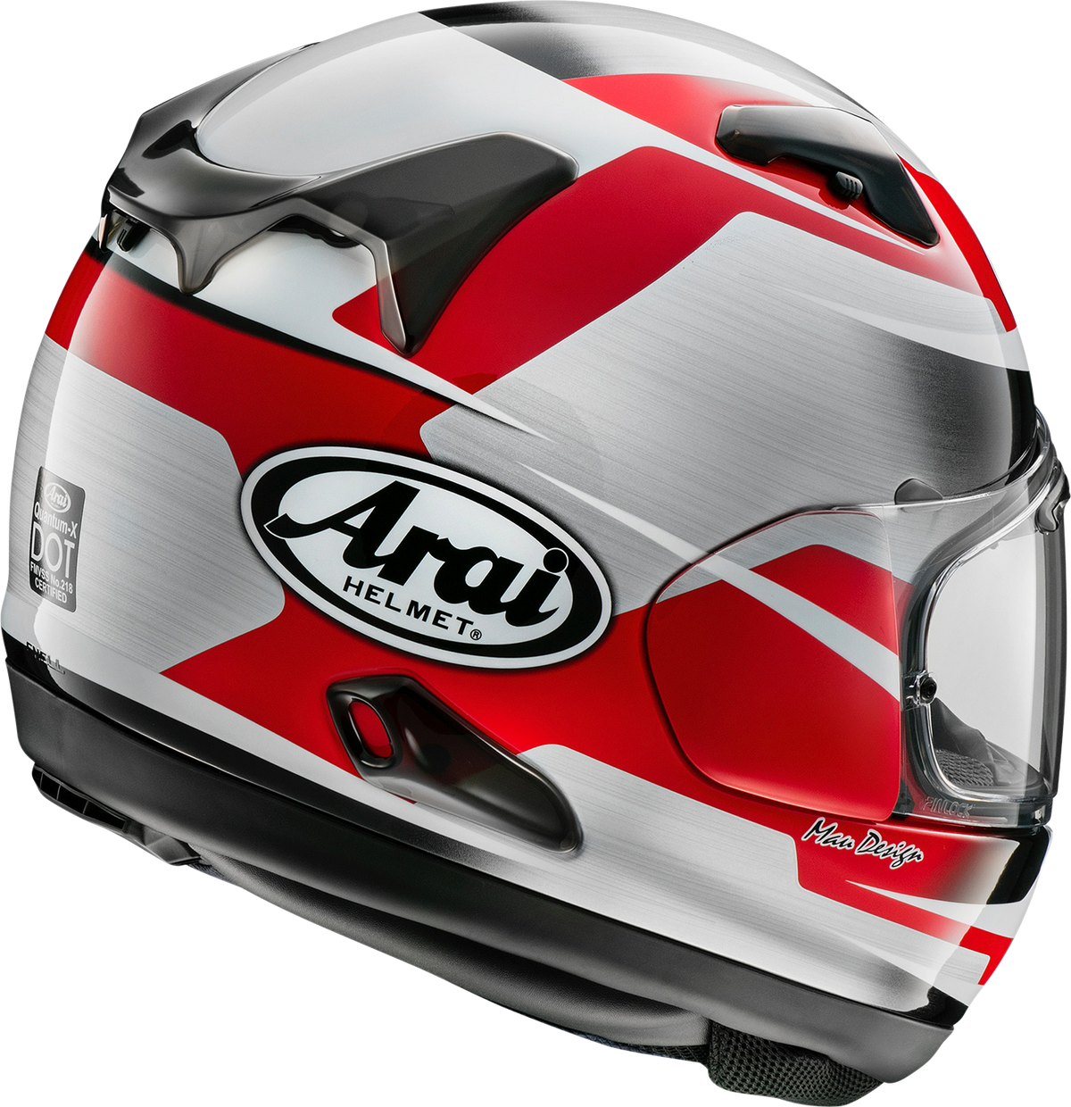 Arai Quantum-X Helmet - Steel - Red