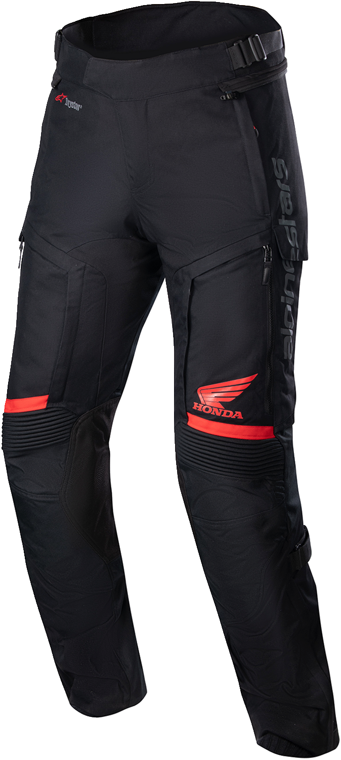 ALPINESTARS Honda Bogota Pro Drystar? Pants - Black/Red - Medium 3226723-13-M