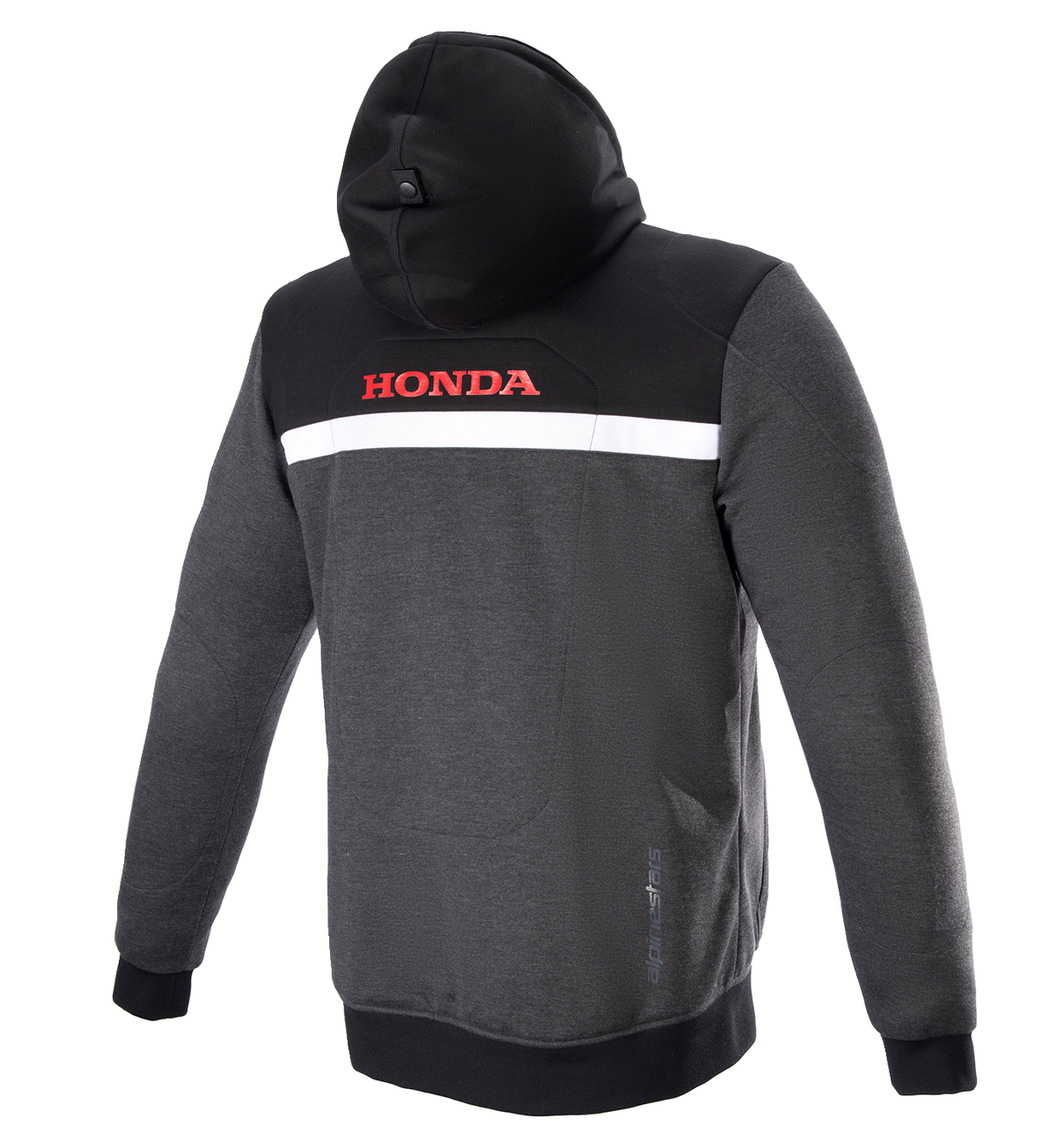 Alpinestars Honda Chrome Street Hoodie - Black/Gray/Red