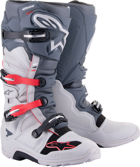 Alpinestars Tech 7 Enduro Boots - Gray/Red
