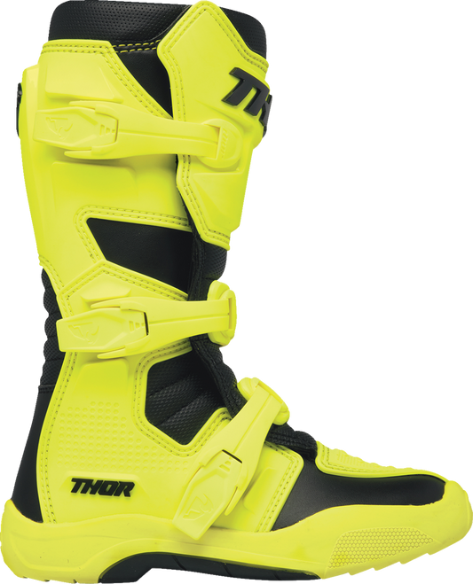 Thor Youth Blitz XR Boots - Acid/Black