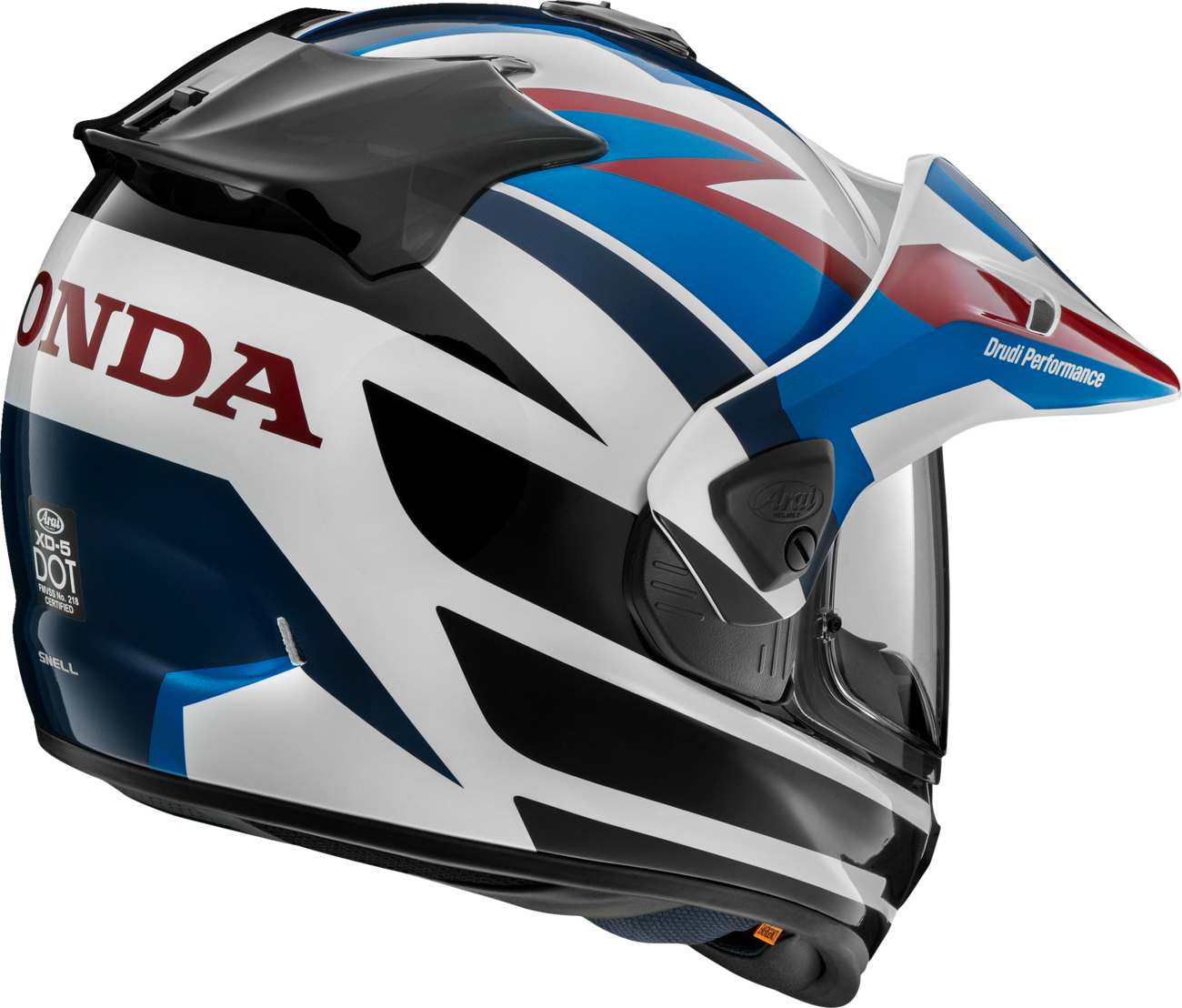 ARAI HELMETS XD-5 Helmet - Africa Twin - Blue - Large 0140-0389