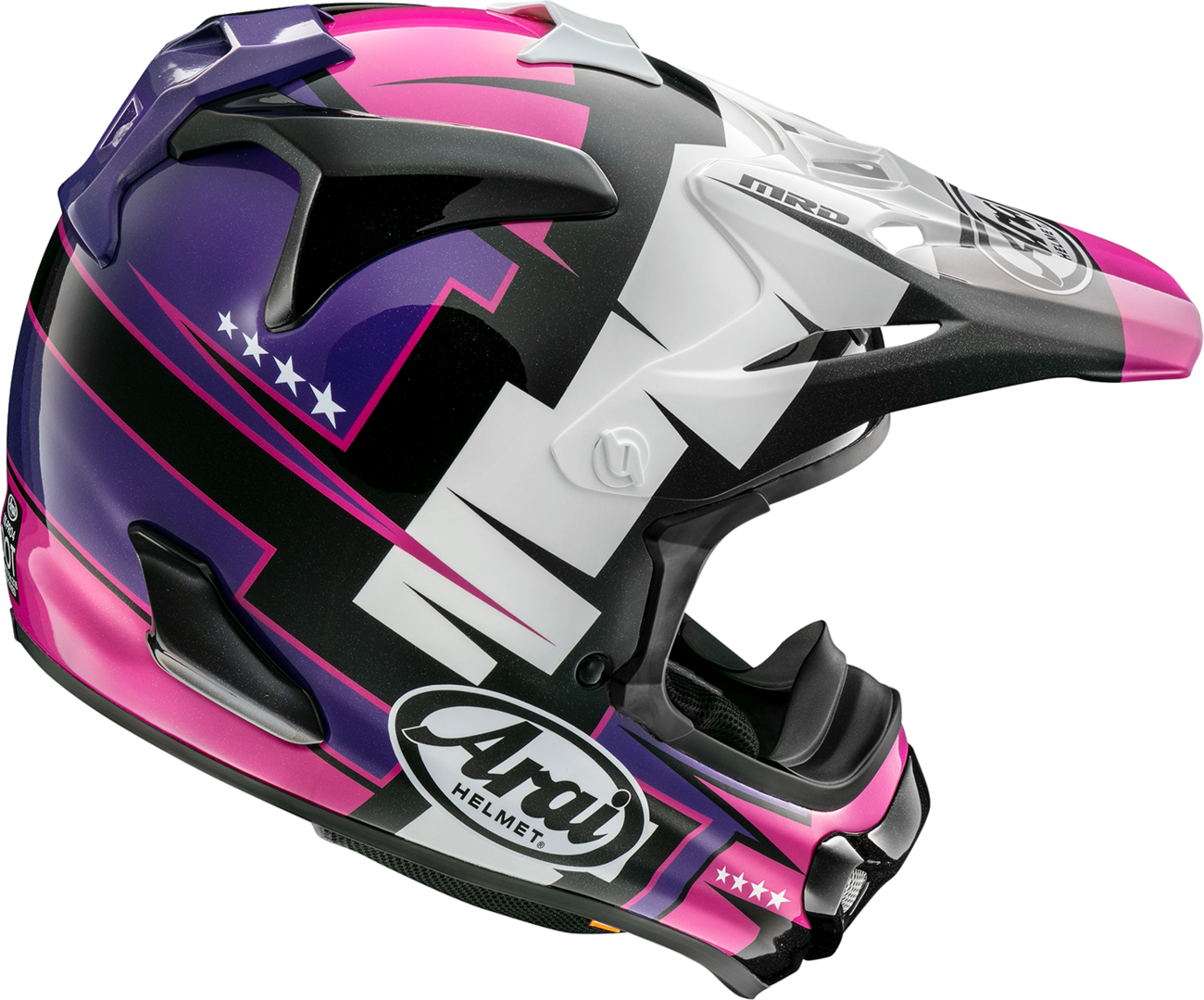 ARAI HELMETS VX-Pro4 Helmet - Battle - Purple - XS 0110-8711