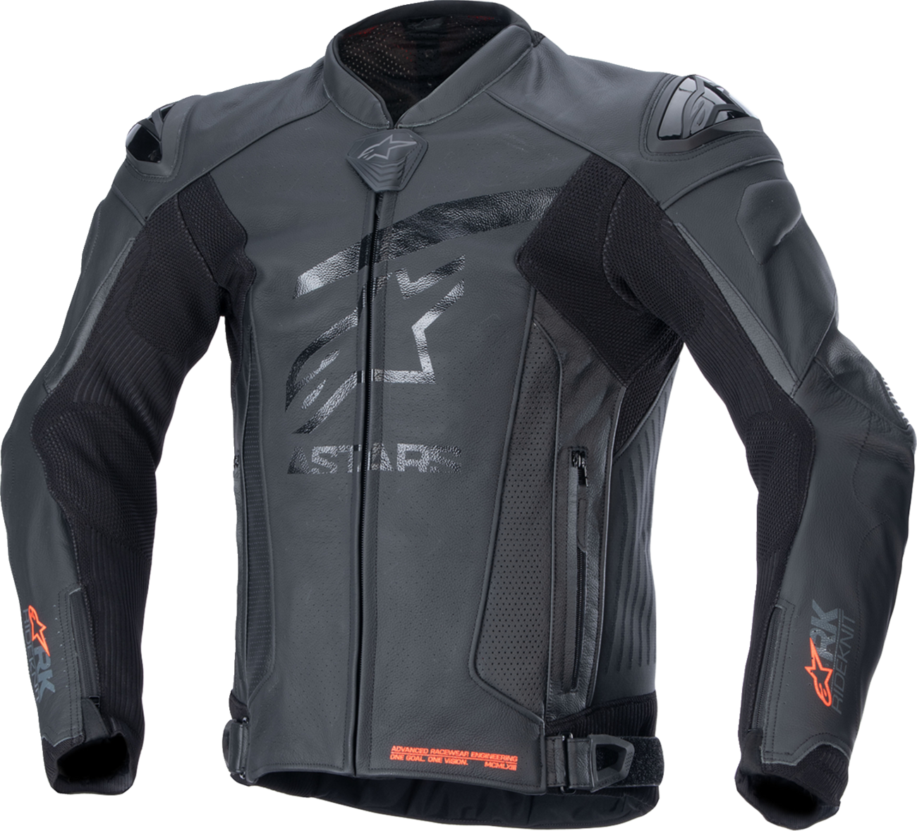 ALPINESTARS GP Plus R v4 Rideknit? Leather Jacket - Black/Black - US 46 / EU 56 3100324-1100-56