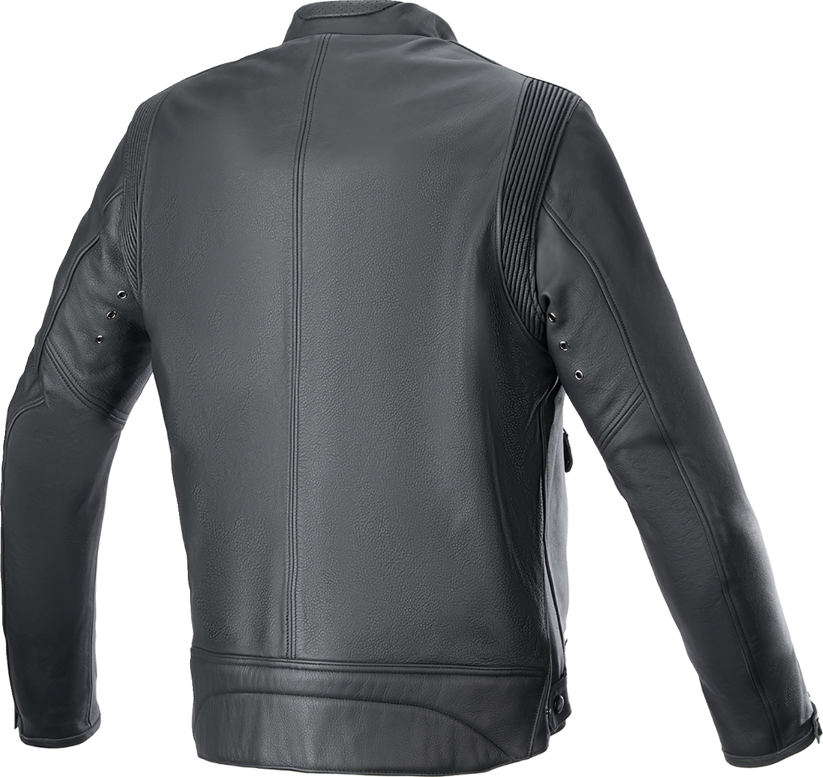 Alpinestars Dyno Leather Jacket - Black/Ruby Red/Ecru