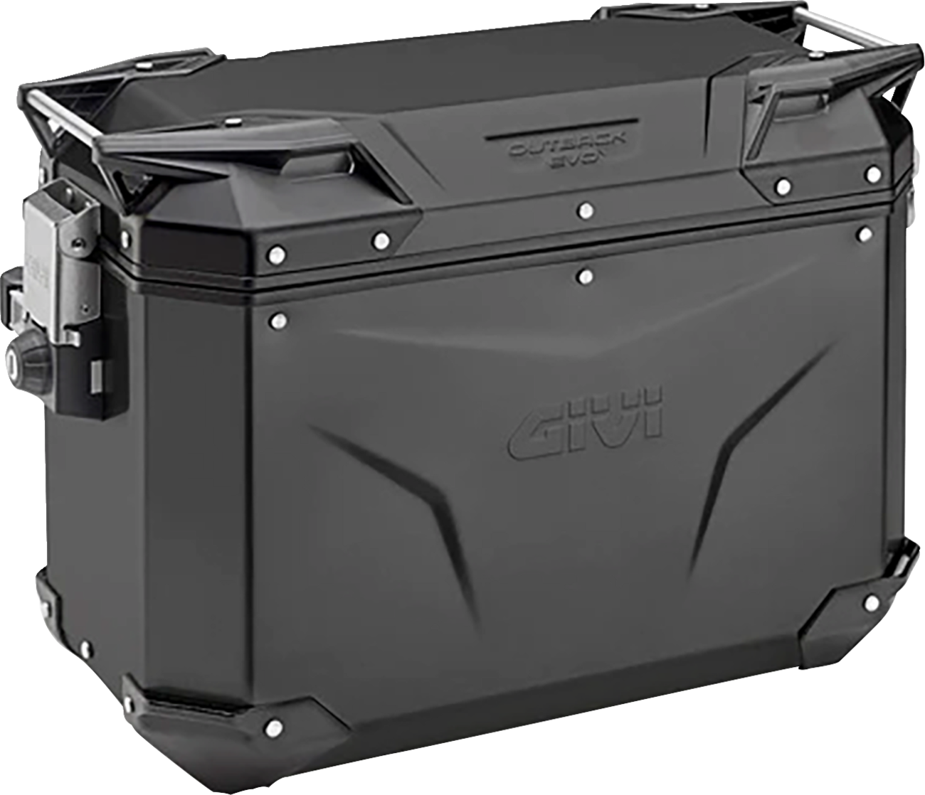 GIVI Outback Evo Side Case - Left - 48 Liter - Black OBKE48BLA