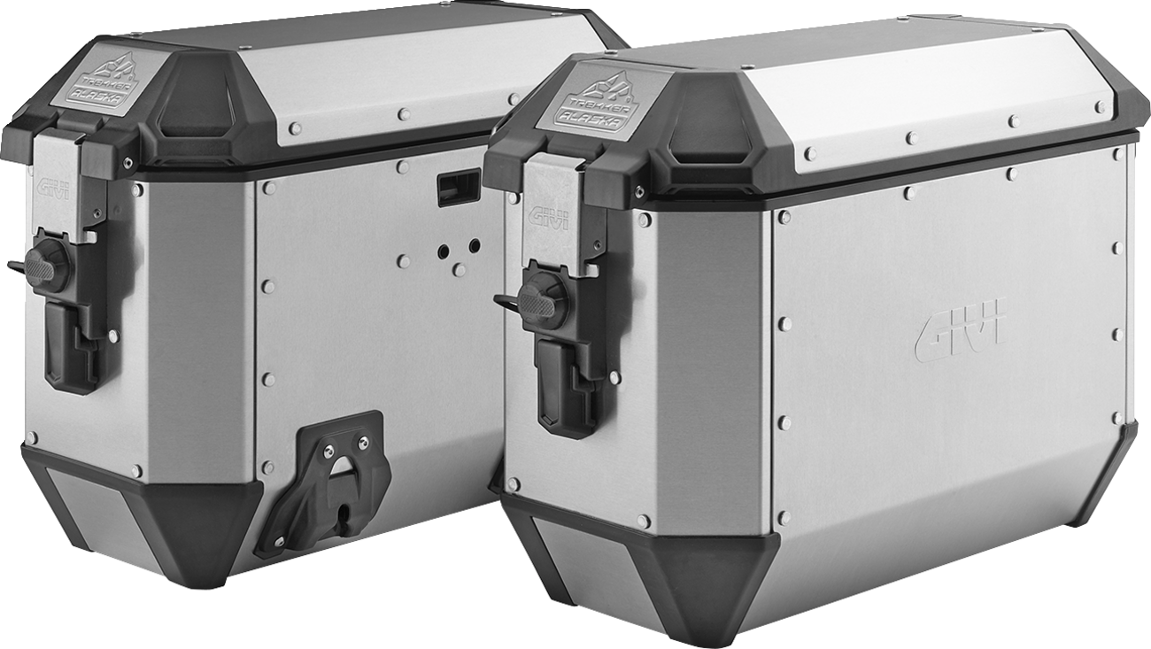 GIVI Alaska Side Cases - 36L - Silver ALA36APACK2
