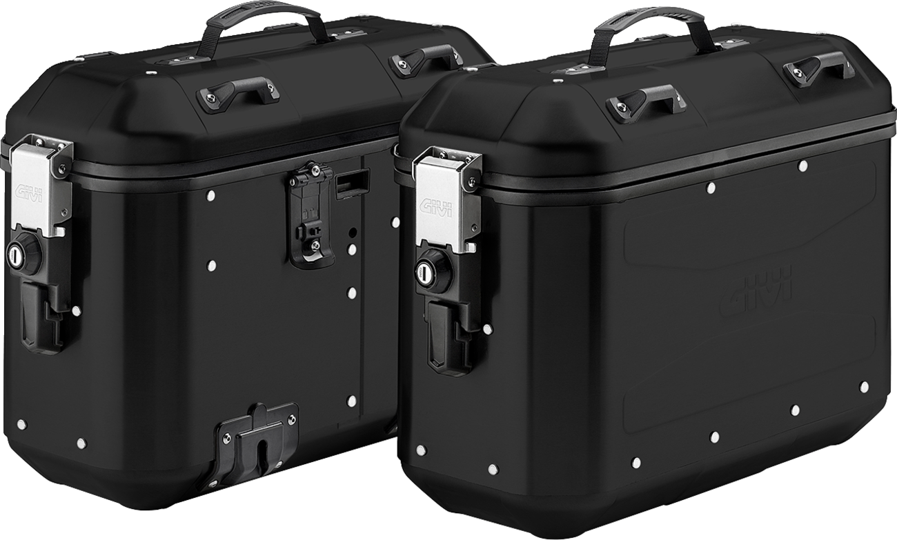 GIVI Dolomiti Monokey Side Cases - 36L - Black DLMK36BPACK2
