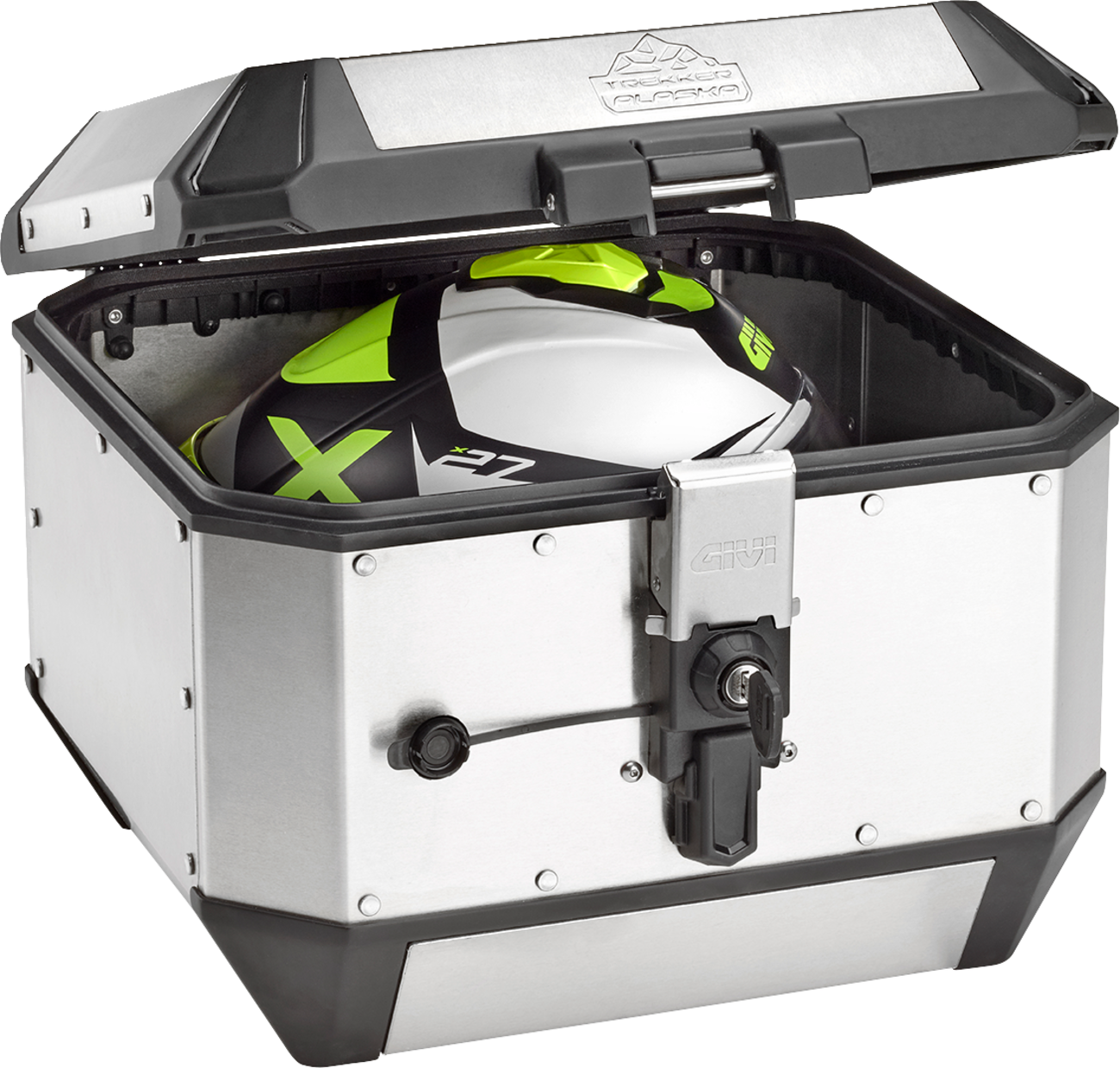 GIVI Alaska Side Case - 44L - Silver ALA44A