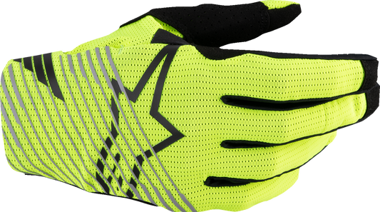 ALPINESTARS Radar Pro MX Gloves - Fluo Yellow - 2XL 3560325-55-2XL