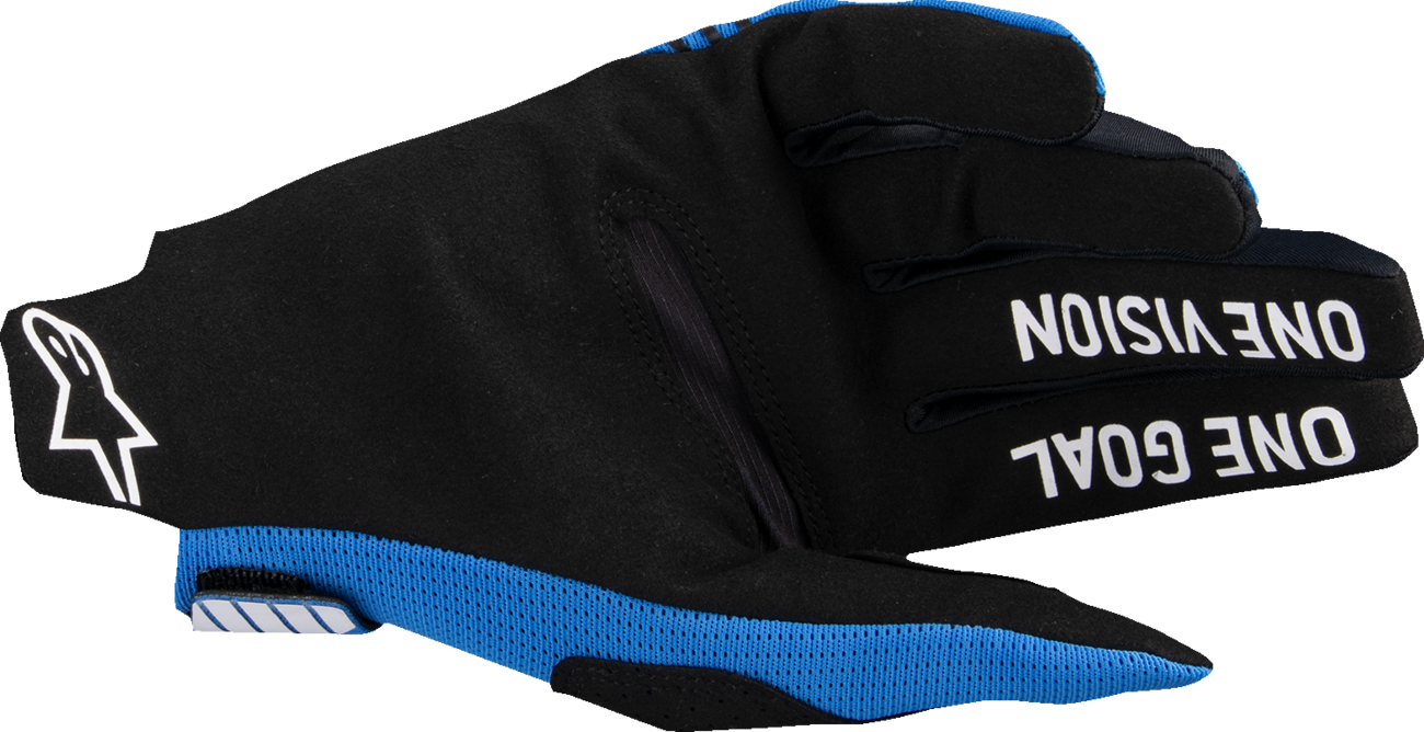ALPINESTARS Radar Pro MX Gloves - Blue - Medium 3560325-70-M