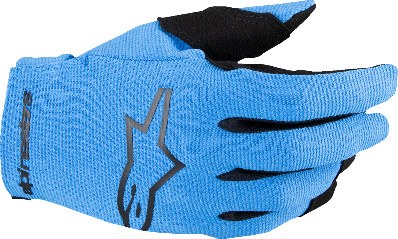 ALPINESTARS Youth Radar MX Gloves - Blue/Black - Large 3541824-713-L