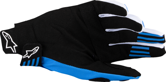 Alpinestars Techstar MX Gloves - Black/Blue