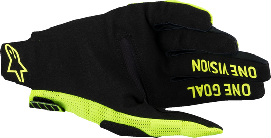 Alpinestars Radar Pro MX Gloves - Fluo Yellow