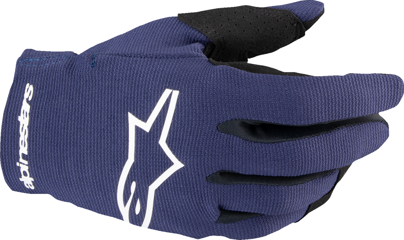 ALPINESTARS Youth Radar MX Gloves - Night Navy/White - Small 3541824-7120-S