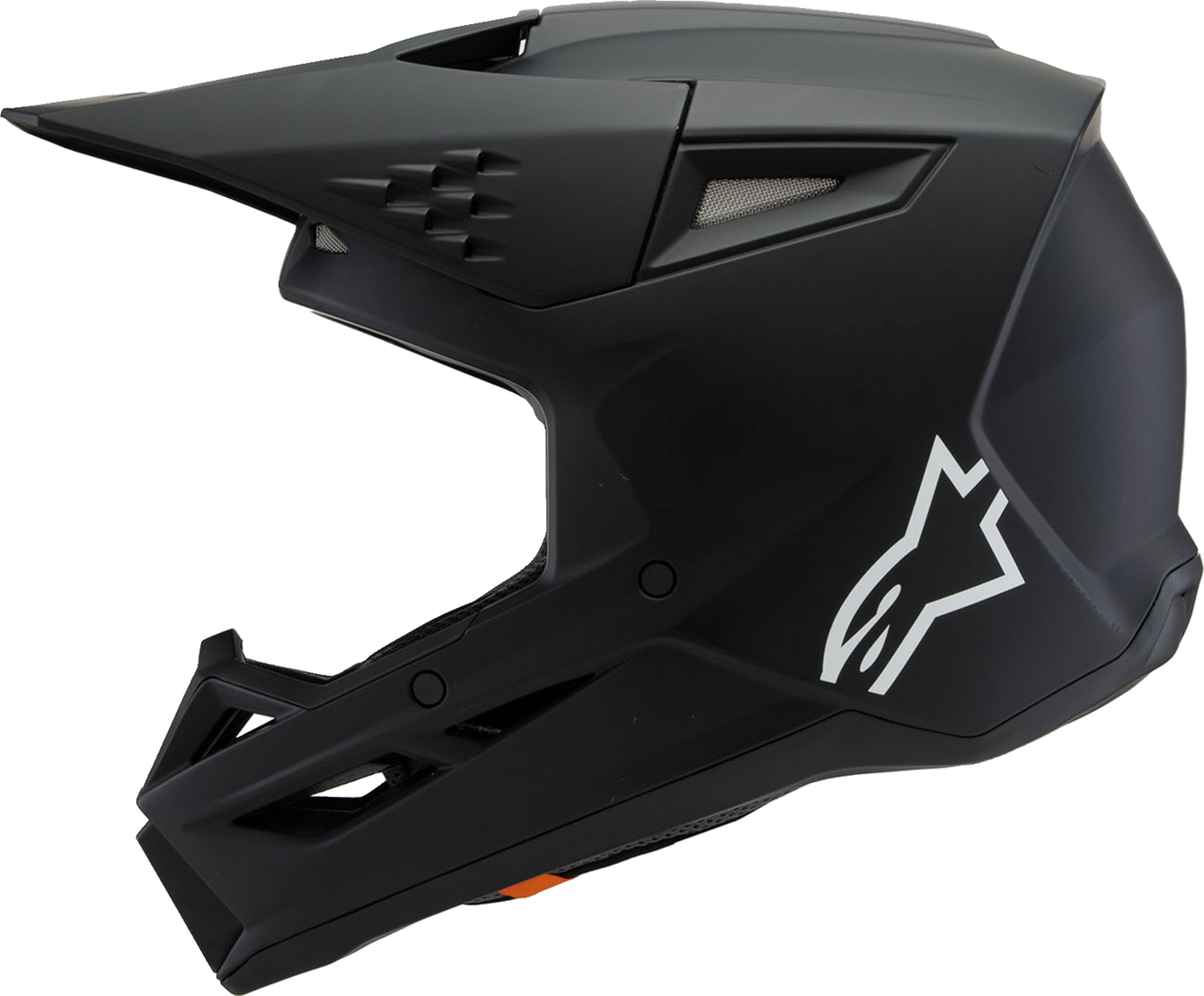 ALPINESTARS Youth SM3 Helmet - Solid - Matte Black - Medium 8302225-110-YM