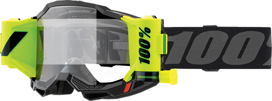 100% Accuri 2 Forecast Goggle - Roll-Off - Black - Clear Lens 50017-00008