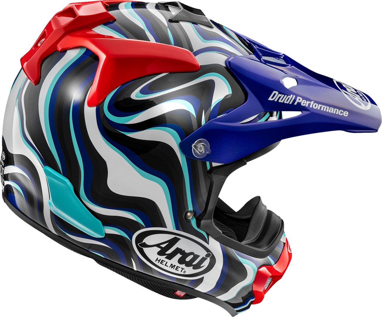 ARAI HELMETS VX-Pro4 Helmet - Stream - Blue - XL 0110-8879