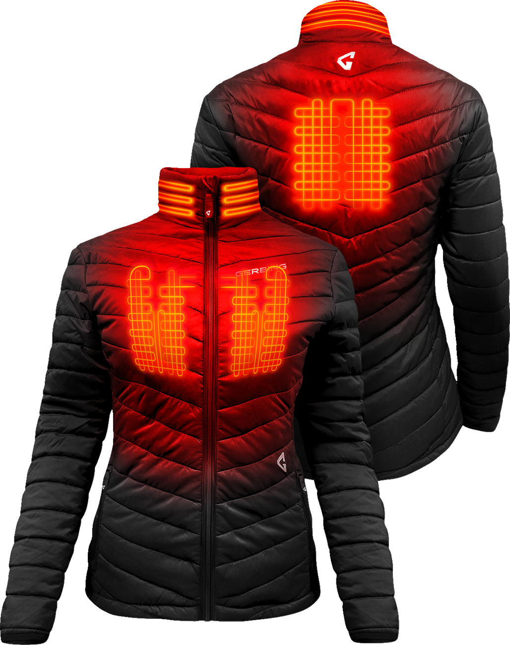 Gerbing Heated Clothing Women's 7V Khione Insulated Heated Puffer Jacket 2.0