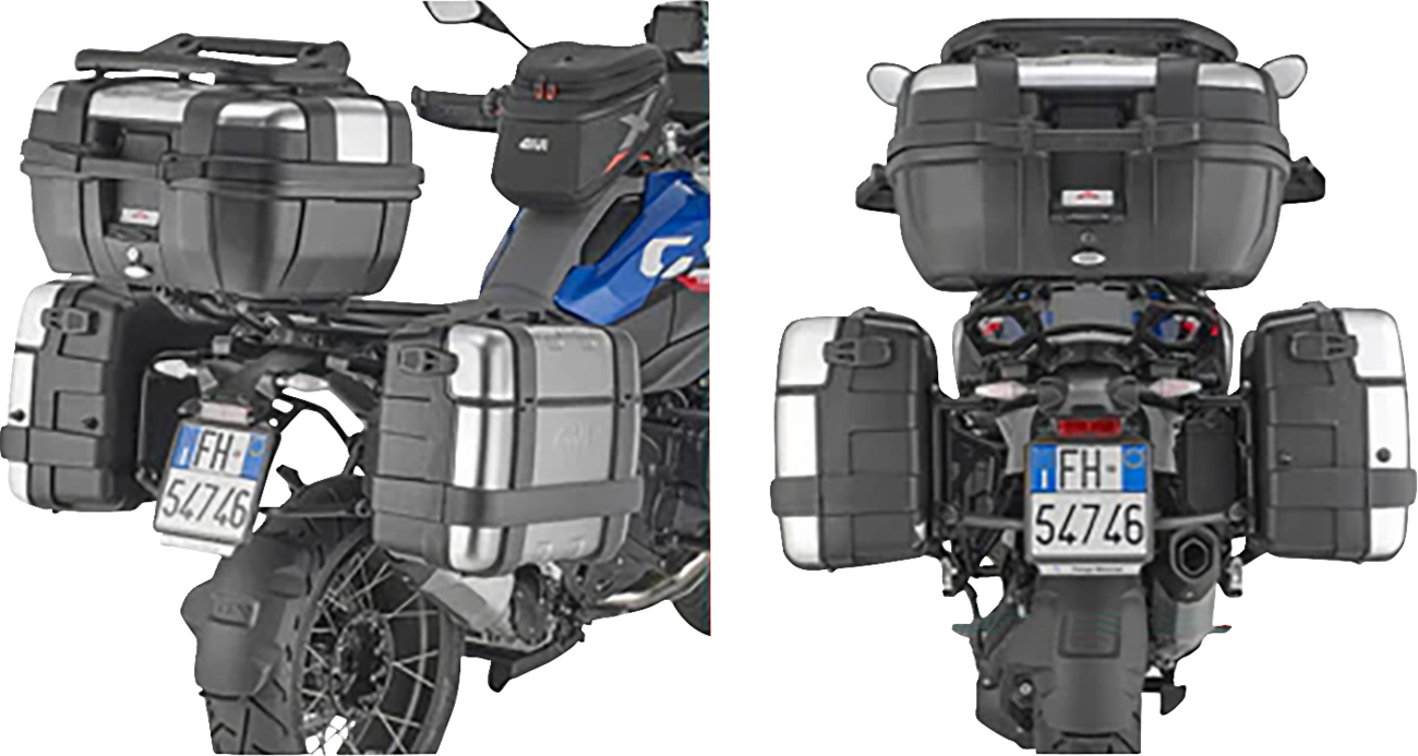 GIVI Pannier Holder - Sidecase Hardware - Black PLO5143MK
