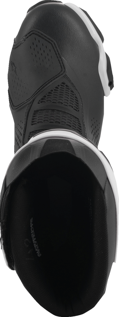 ALPINESTARS SMX-6 V3 Vented Boots - Black/White - US 12.5/EU 48 2223225-21-48