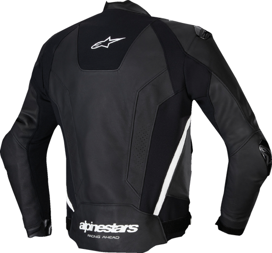 Alpinestars Missile v3 Leather Jacket - Black/White