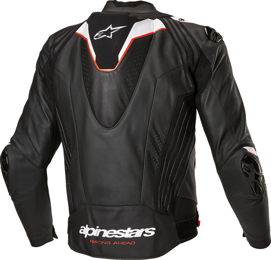Alpinestars Missile v3 Ignition Leather Jacket - Black/White