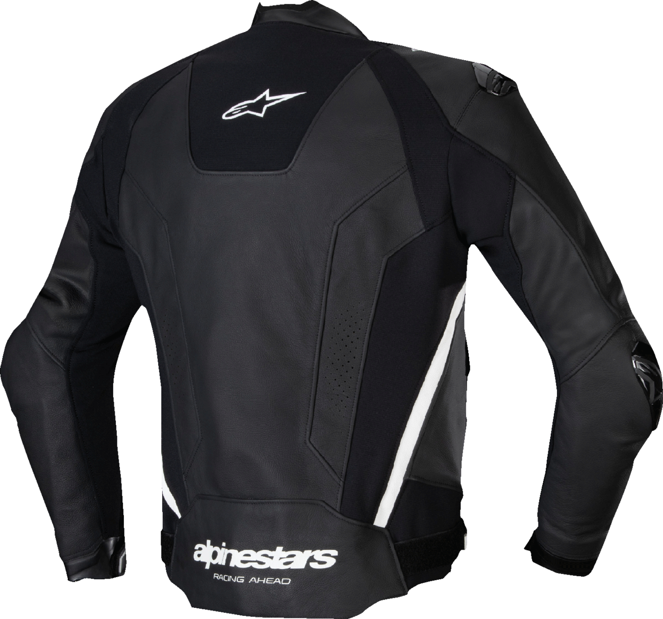 ALPINESTARS Missile v3 Leather Jacket - Black/White - US 48 / EU 58 3100125-12-58
