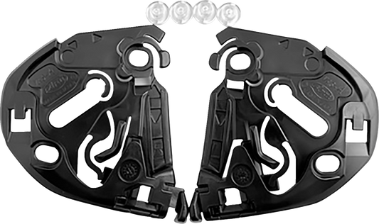 ARAI HELMETS VAS-A Base Plates - Black 021075